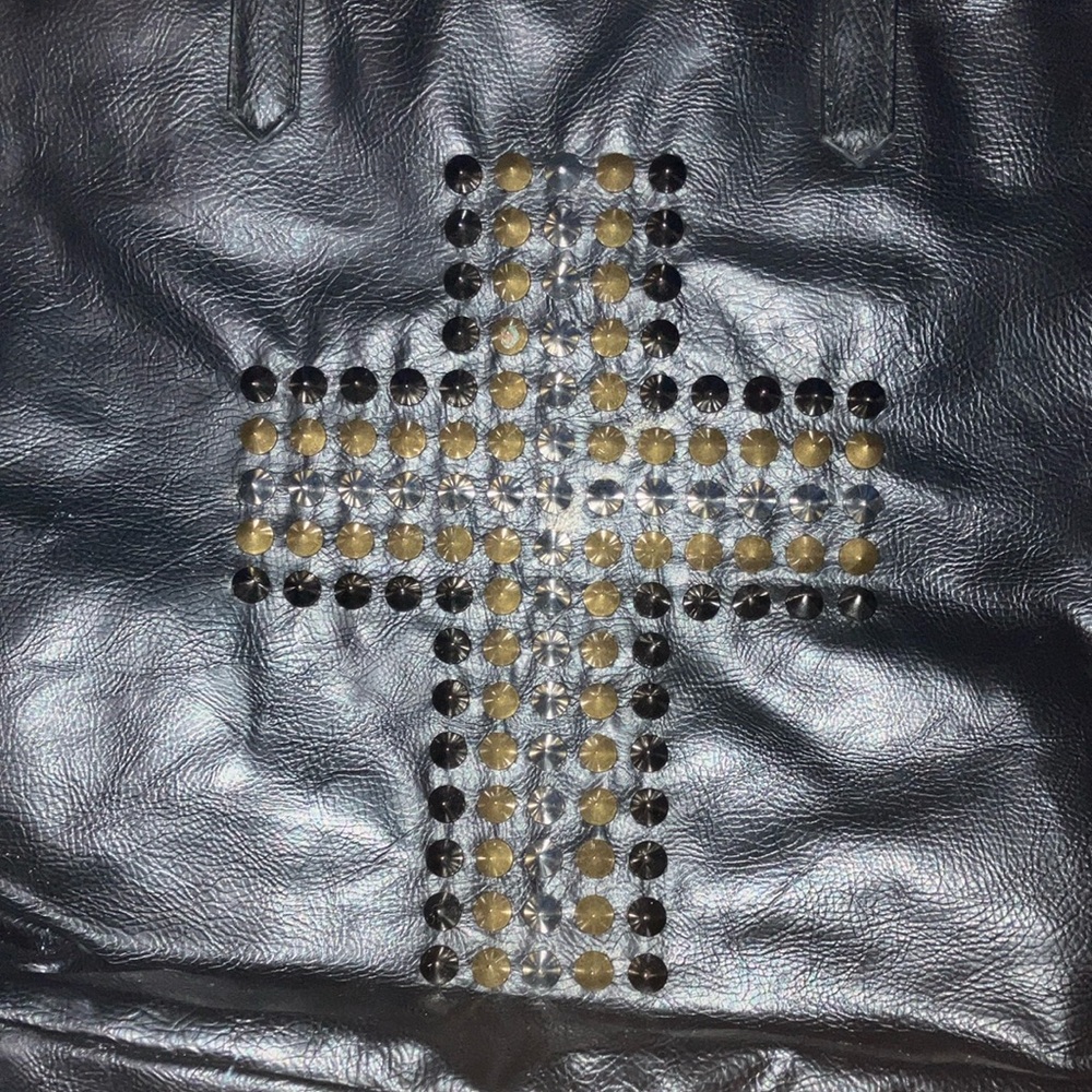 Black Leather Tote Bags
